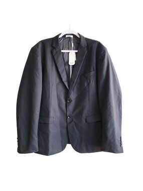 Coofandy Mens Black Size XL Two-Button Suit Jacket Blazer With Tags
